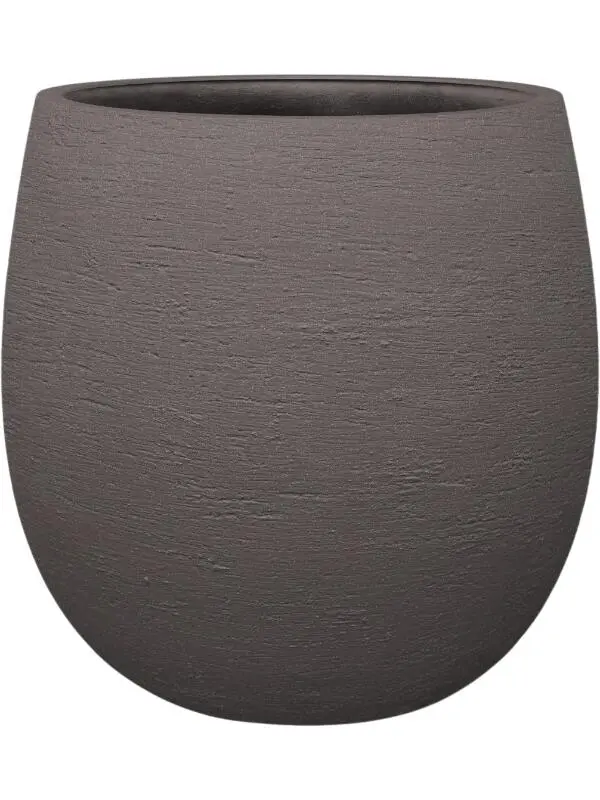Кашпо Terreno tall balloon ash brown D74 H92 см