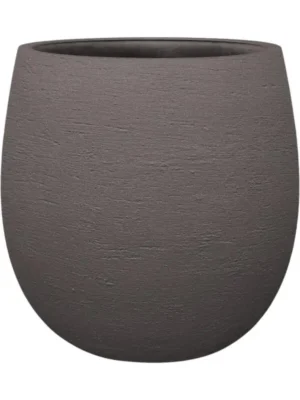 Кашпо Terreno balloon ash brown D70 H70 см