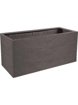 Кашпо Terreno box ash brown L60 W20 H20 см
