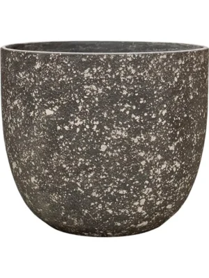 Кашпо Sudetes pot brown D37 H51 см