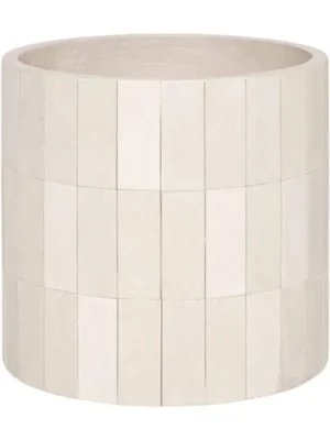 Кашпо Tile max m verona cream D40 H37.5 см